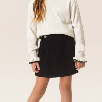 Conjunto Tejido con Falda-Short
