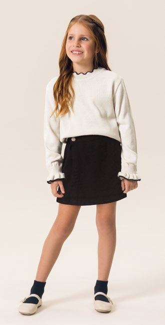 Conjunto Tejido con Falda-Short