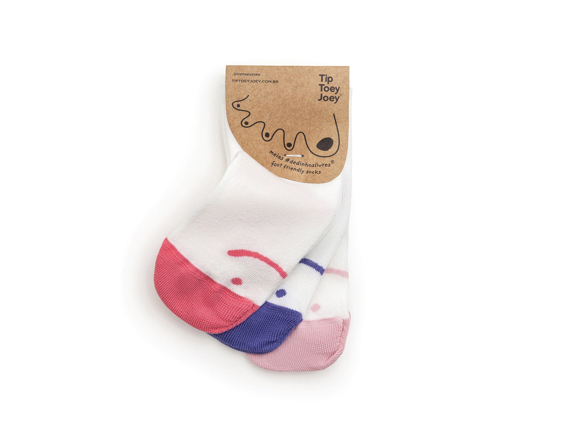 Medias Deditos Libres Smile 4540 – Kit 3 pares - imagen 5