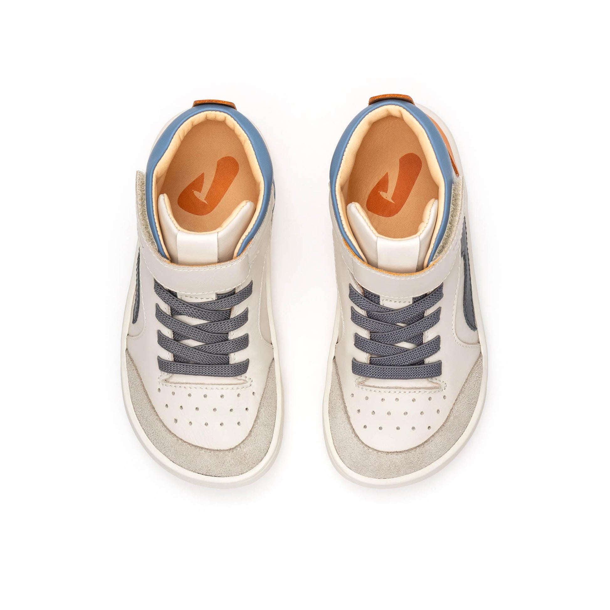 Landy High-top Tapioca / Slate Blue / Tangerine - imagen 4
